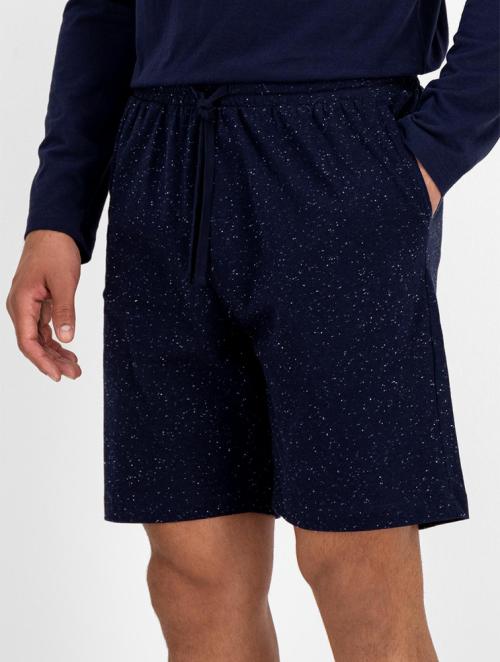 Woolworths Navy Cotton Knit Sleep Shorts