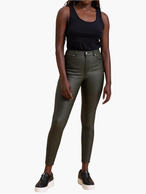 MyRunway  Shop Woolworths Black Medium Control High Waist Stretch Cotton  Leggings for Women from