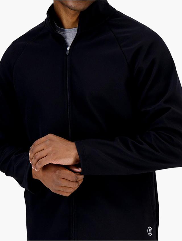 Woolworths Black Zipped Slim Fit Active Jacket