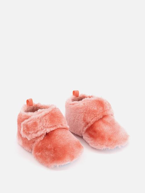 Woolworths Dark Pink Fluffy Slippers