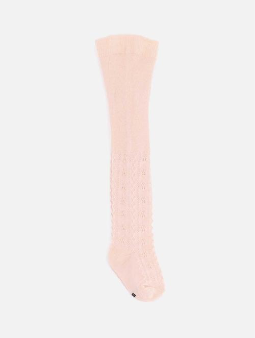 Woolworths Light Pink Cable Knit Tights