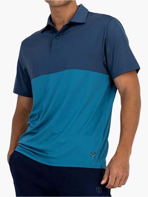 Woolworths Teal Colour Block Slim Fit Active Golfer