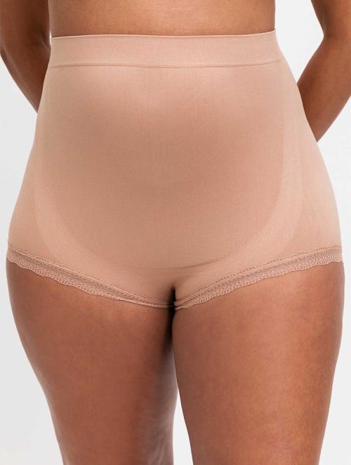 Woolworths Nude Pink Seamless Maternity Briefs
