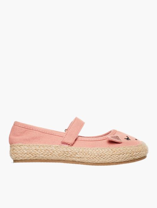 Woolworths Pink Youth Girl Novelty Espadrilles