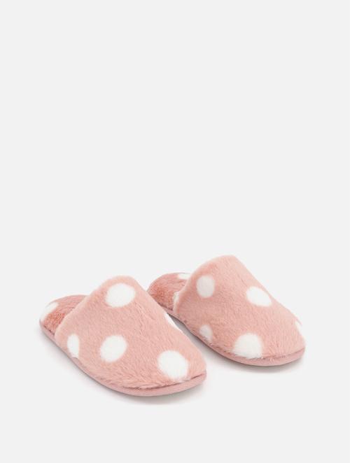 Woolworths Pink Fluffy Mule Slippers