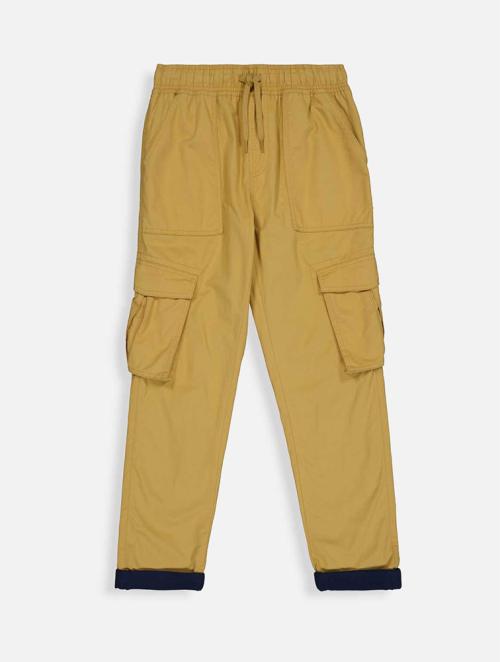 Woolworths Stone Lined Turn-up Cargo Pants