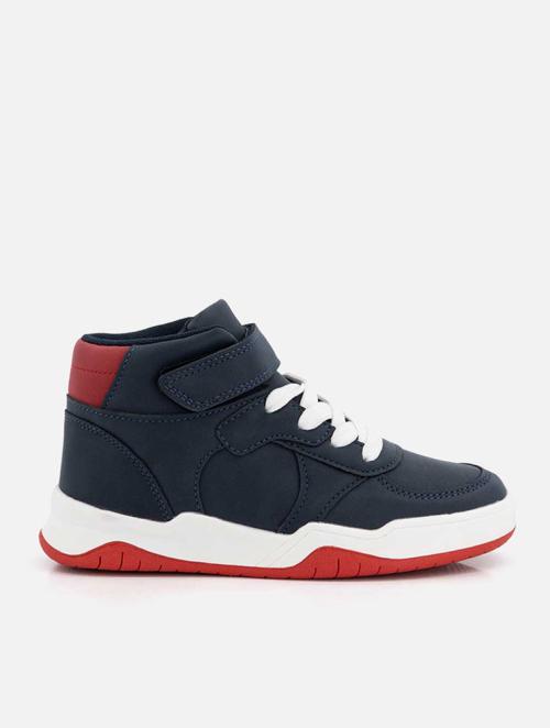 Woolworths Navy Skater Older Boy High Top Sneakers