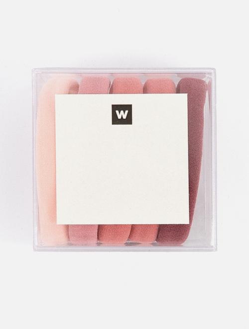 Woolworths Pink Soft Headbands 5 Pack