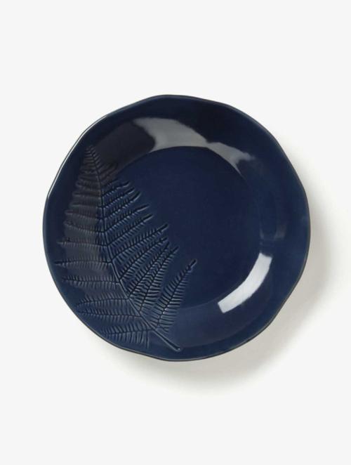 Woolworths Dark Blue Stoneware Side Plate