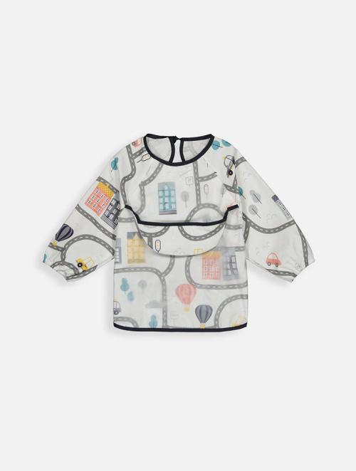 Woolworths Grey Long Sleeve Toddler Apron