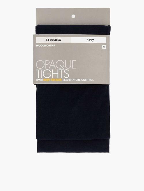 Woolworths Black Body Sensor Temperature Control Opaque Tights 3 Pack