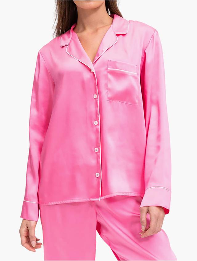 Woolworths Pink Satin Pyjama Set