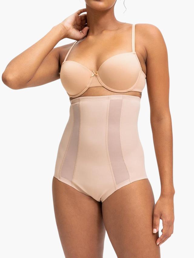 Woolworths Beige Magic Mesh Inset Smoothing Tummy Shaping Briefs