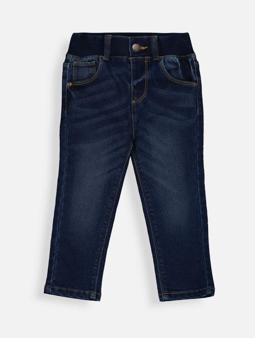 Woolworths Indigo Ribbed Waistband Slim Fit Jeans