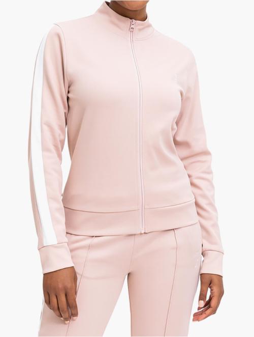 Woolworths Dusty Pink Sporty Funnel Neck Jacket
