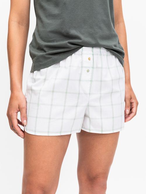 Woolworths Green Print Cotton Sleep Shorts