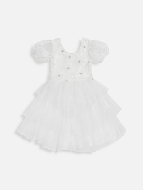 Woolworths Winter White Flower Embellished Occasion Dress