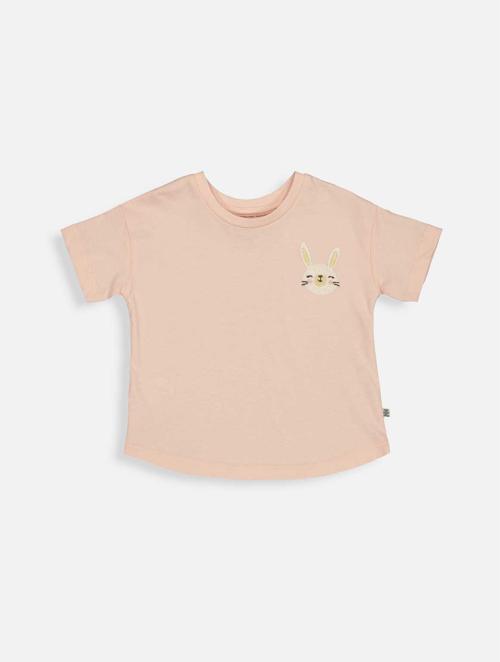 Woolworths Pink Plain Cotton T-shirt