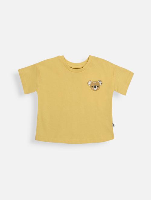 Woolworths Yellow Plain Cotton T-shirt