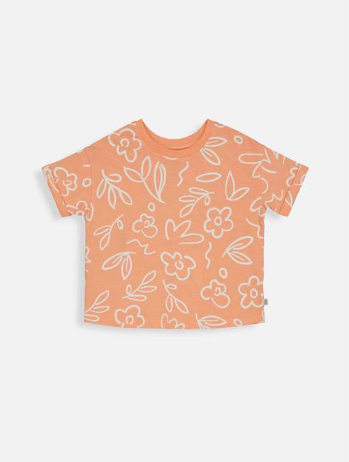 Woolworths Coral Print Cotton T-shirt