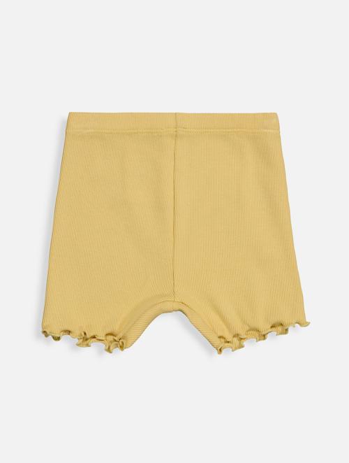 Woolworths Yellow StayNew Ribbed Cycle Shorts