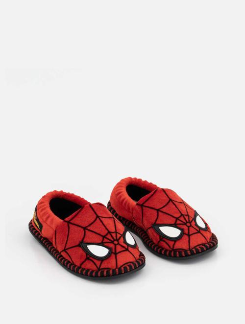 Woolworths Red Spiderman Younger Boy Stokie Slippers