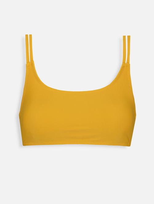 Woolworths Ochre Strappy Scoop Neck Bikini Top