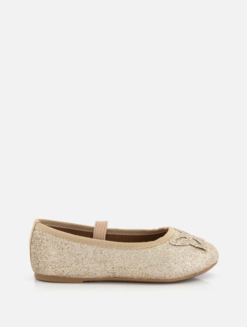 Woolworths Gold Younger Girl Butterfly Pumps