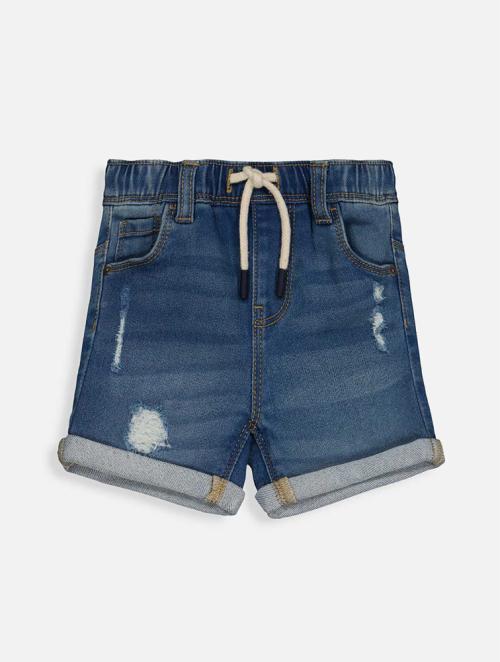 Woolworths Indigo Drawstring Denim Shorts