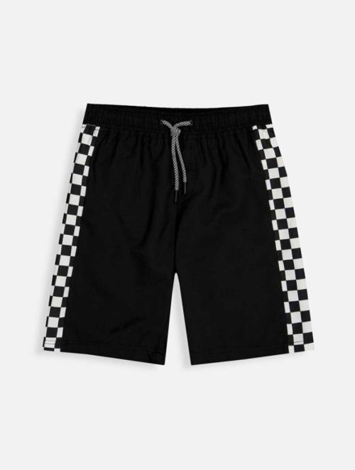 Woolworths Black Checkerboard Swim Shorts