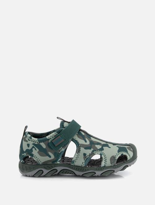 Woolworths Khaki Older Boy Camo Closed Toe Sandals