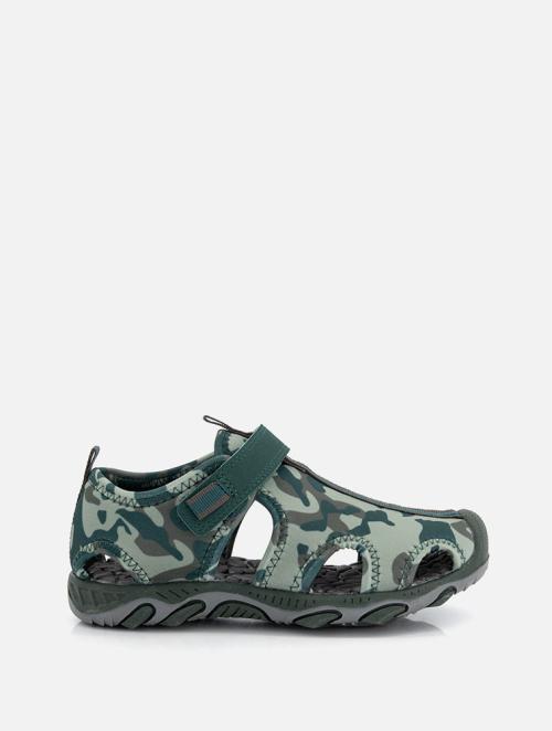 Woolworths Khaki Younger Boy Camo Closed Toe Sandals