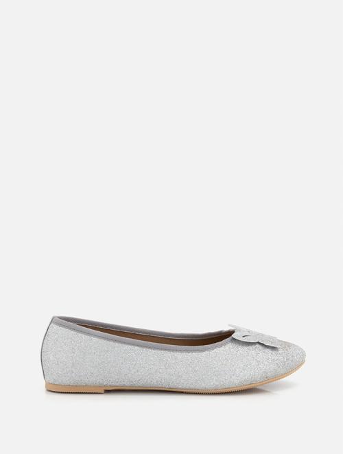 Woolworths Silver Butterfly Older Girl Pumps