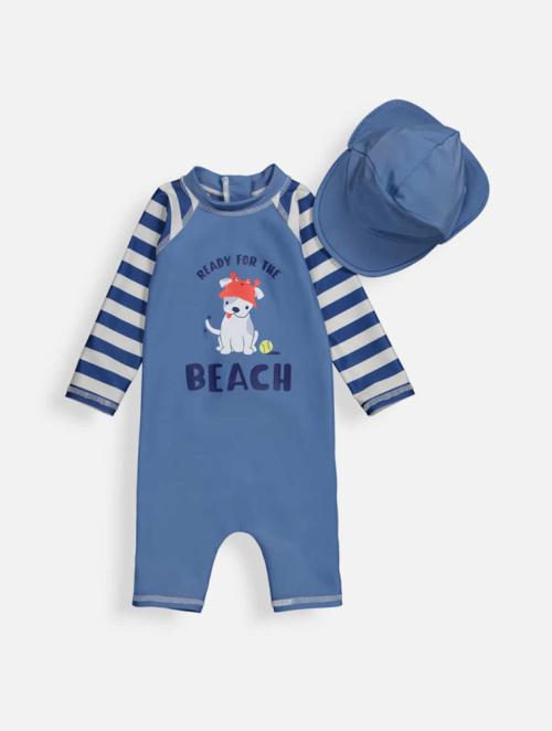 Woolworths Blue Beach UV Swimsuit Set 2 Piece