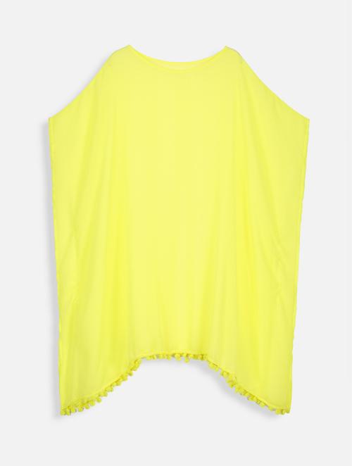 Woolworths Lime Yellow Bobble Kaftan Cover-up