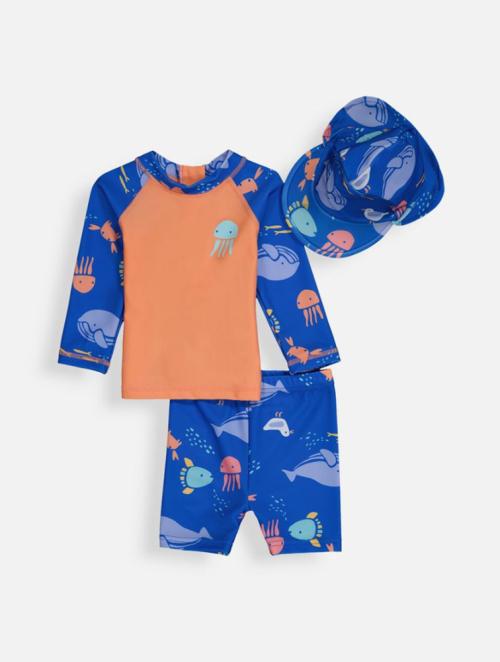 Woolworths Multi Coral Sea Life UV Swimsuit Set