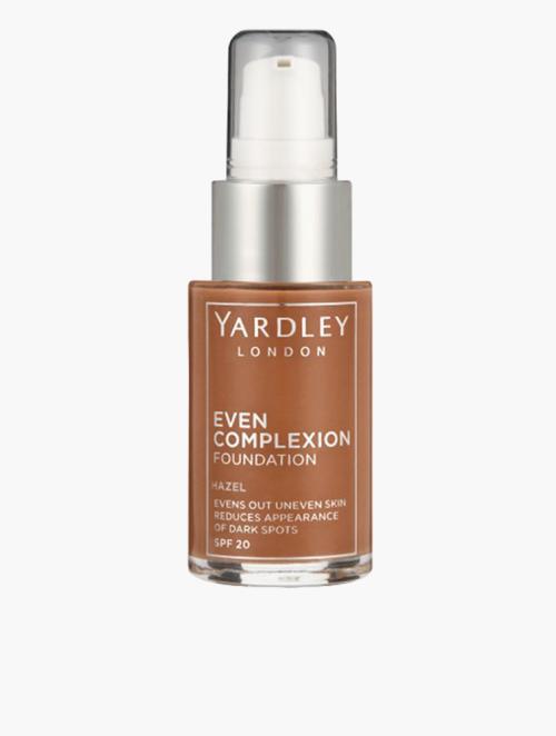 Yardley Even Complexion Foundation Hazel 30Ml