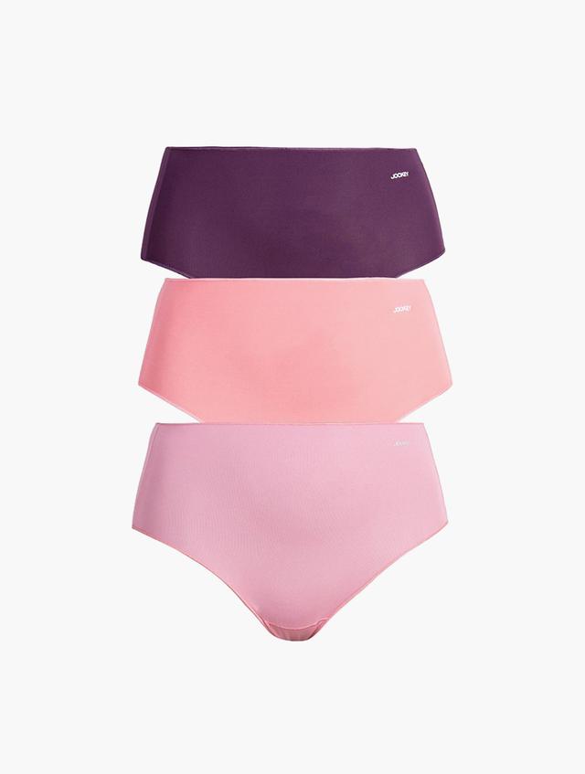 MILADYS Multi Logo Print High-Waisted Briefs 3 Pack
