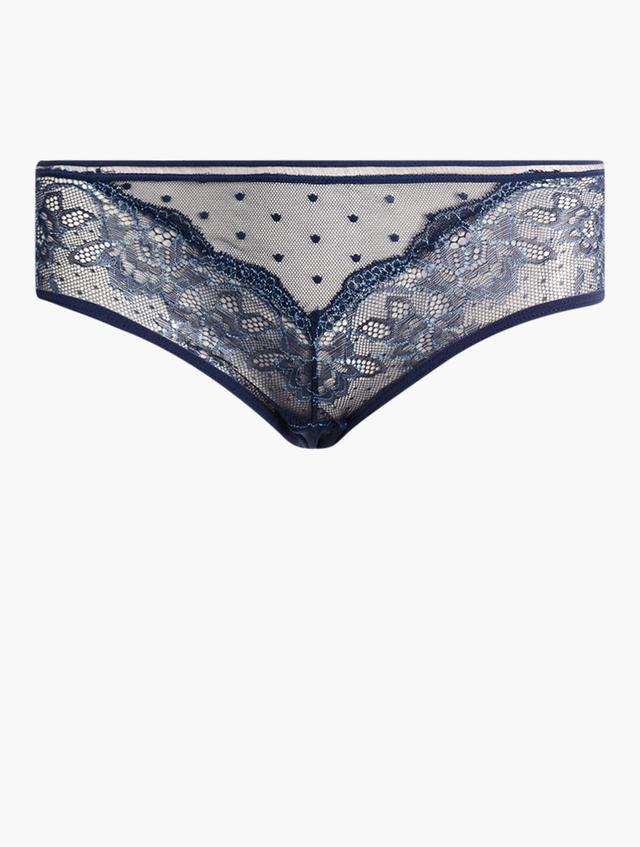 Daily Finery Navy Lace Bikini Bottoms