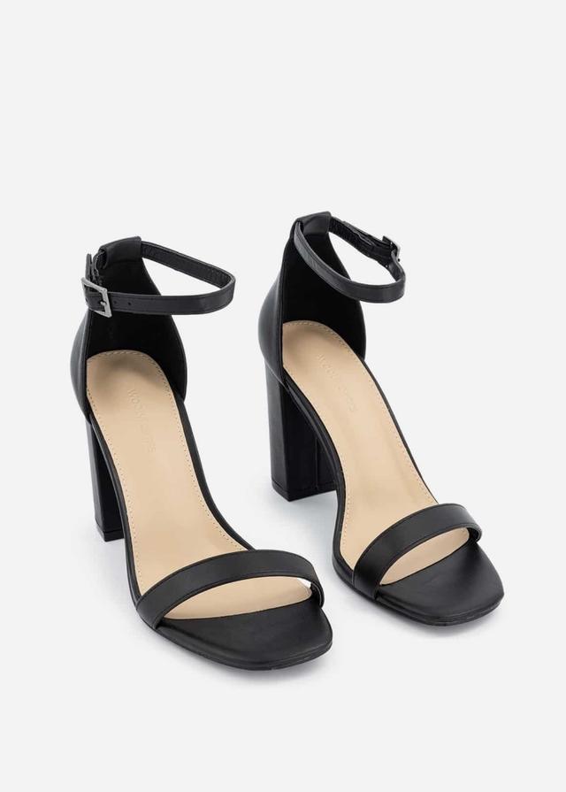 Woolworths Black Formal High Block Heels