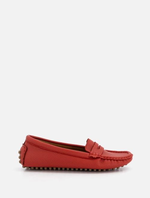 Woolworths Red Classic Textured Loafers