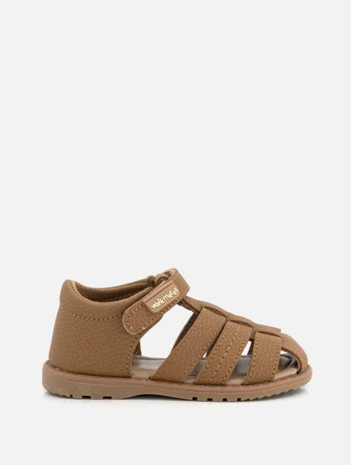 Woolworths Tan Closed Toe Younger Boy Leather Sandals