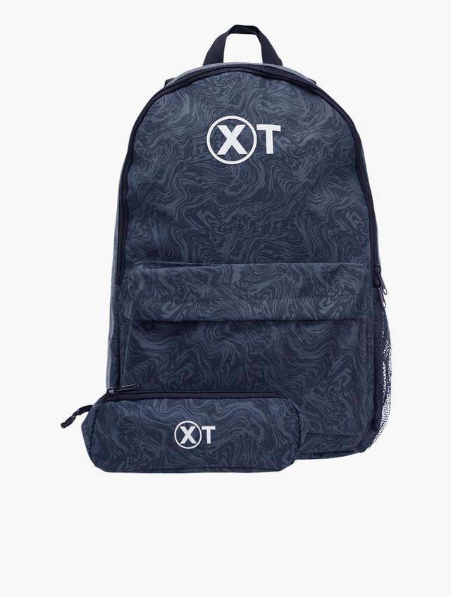 XT Dark Blue Graphic Backpack