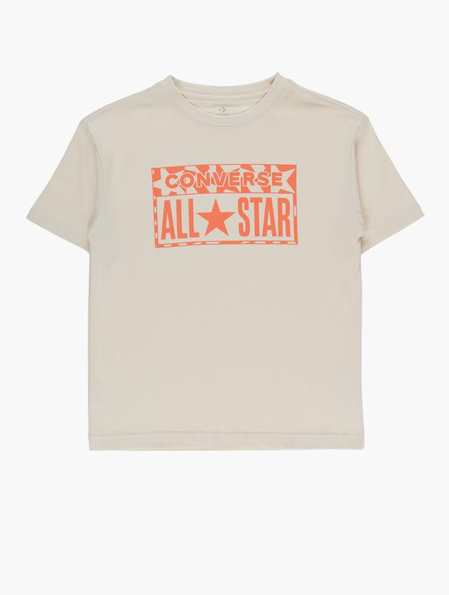 Converse White Lifestyle Loose Fit Tee