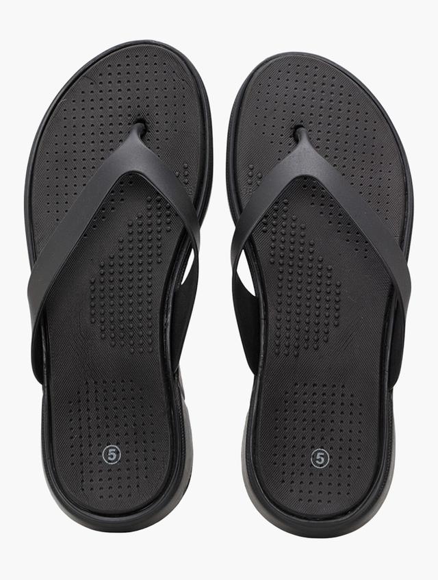 Maxed Black Bengal Thong Flip-Flops