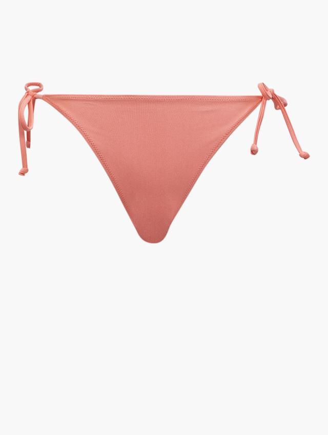 H&M Soft Peach Solid Bikini Bottoms