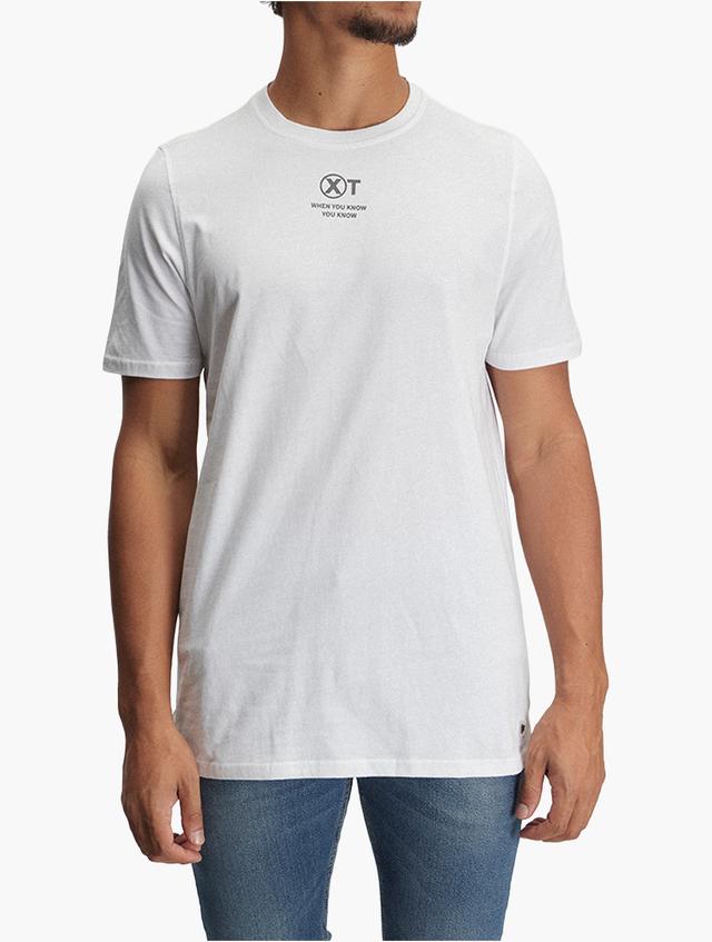 XT White Crew Neck T-shirt