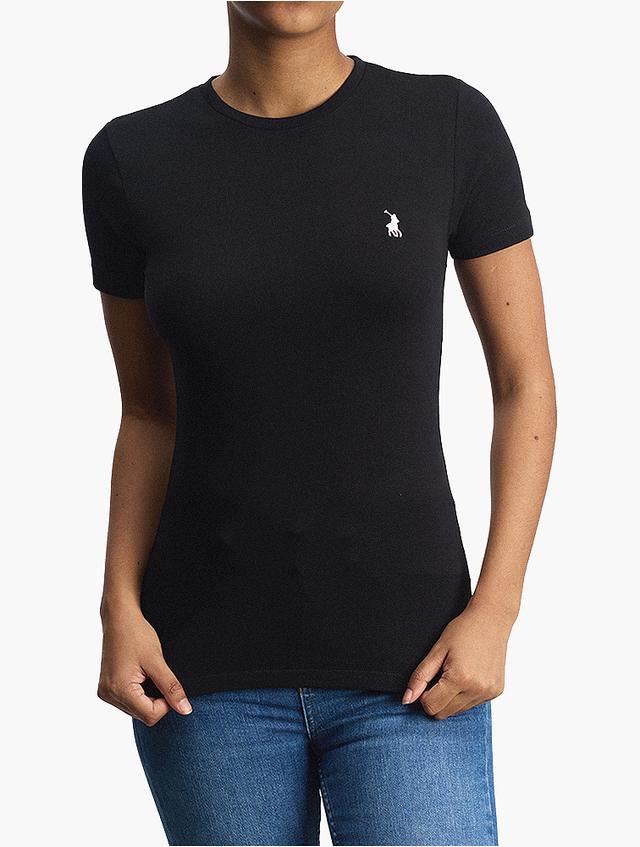 Polo Black Allie Slim Fit Logo Short Sleeve T-Shirt