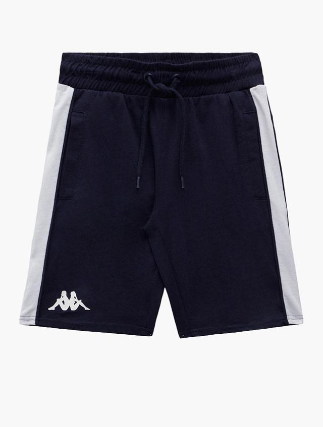 KAPPA Blue Logo Side Striped Shorts