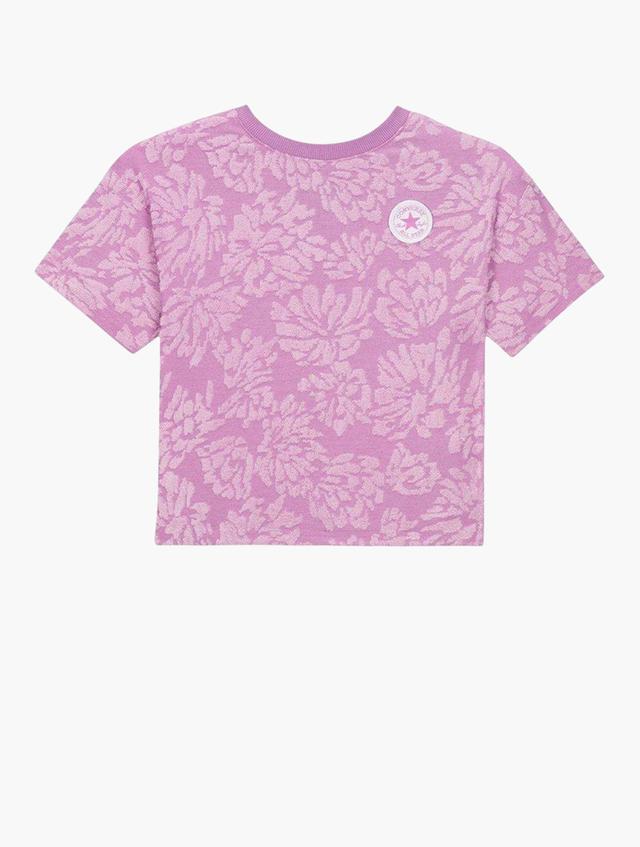 Converse Grape Fizz Purple Jacquard Dolman Tee